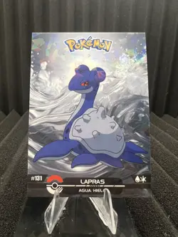 Lapras #131 - Cracked Ice Holo - Crystal Dark Black 2025 - Pokemon Card - Image 1