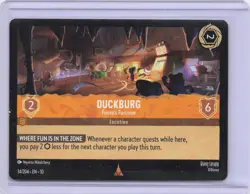 Disney Lorcana Duckburg 34/204 Whispers in the Well Non-Foil - Image 1
