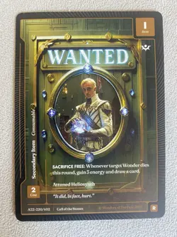 Wonders of the First Wanted - Secondary Item Call of the Stones A22-220/402 Rare - Image 1