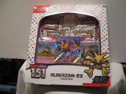 POKEMON TRADING CARD GAME SCARLET & VIOLET-151 ALAKAZAM ex COLLECTION - 3 FOILS - Image 1