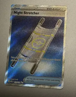 Pokemon Mega Evolution ME01 Night Stretcher Ultra Rare Card 173/132 - Image 2