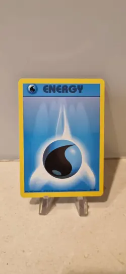 Pokemon Water Energy 102/102 Base Set COMMON Card - Image 1