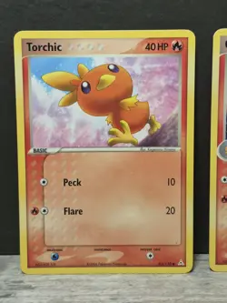 Torchic 83/110 & Combusken 39/110 EX Holon Phantoms Pokemon Cards NM - Image 2