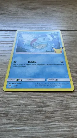 Pokemon Squirtle 17/25 - McDonald’s 25th Anniversary Promo Regular Card NM - Image 2