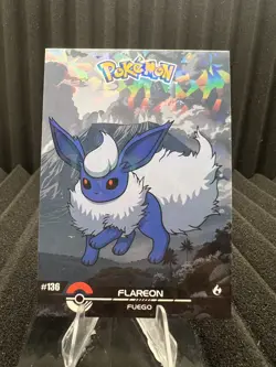 Flareon #136 - Cracked Ice Holo - Crystal Dark Black 2025 - Pokemon Card - Image 1
