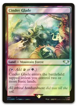 Cinder Glade (Surge Foil) #269 (NM) Warhammer 40,000 40K Magic MTG - Image 1