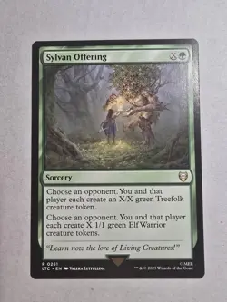 Sylvan Offering Commander: the Lord of the Rings: Tales of Middle-Earth Regular - Image 1