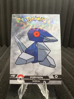 Porygon #137 - Cracked Ice Holo - Crystal Dark Black 2025 - Pokemon Card - Image 1