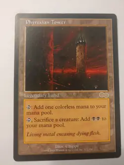 MTG Phyrexian Tower - Urza's Saga - Image 1