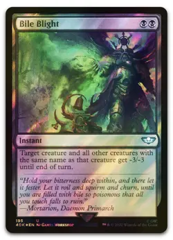 Bile Blight (Surge Foil) #195 (NM) Warhammer 40,000 40K Magic MTG - Image 1