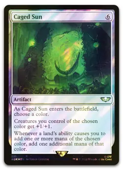 Caged Sun (Surge Foil) #231 (NM) Warhammer 40,000 40K Magic MTG - Image 1