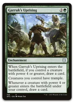 Garruk's Uprising #159 (NM) Forgotten Realms AFC Magic MTG - Image 1