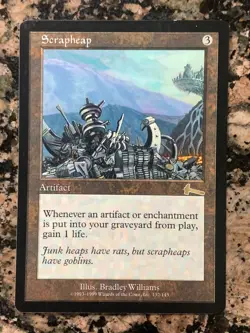 MTG Scrapheap x1 Urza's Legacy NM Magic the Gathering - Image 1