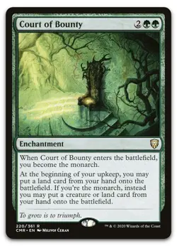 Court of Bounty #220 (NM) Commander Legends CMR Magic MTG - Image 1