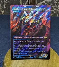 Magic: The Gathering Golbez Crystal Collector SurgeFoil Borderless R 0540 FF - Image 1