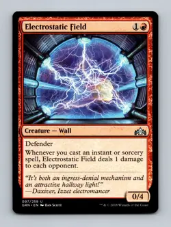 Electrostatic Field Guilds of Ravnica Non-Foil MTG NM - Image 1