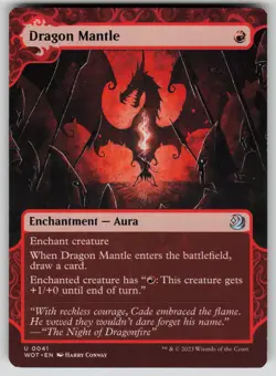 Dragon Mantle Normal U Wilds of Eldraine: Enchanting Tales 41 NM - Image 1