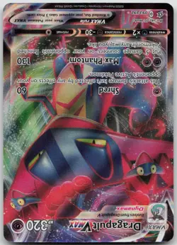 Pokemon Dragapult VMAX Ultra Rare SWSH02: Rebel Clash 093/192 NM - Image 1
