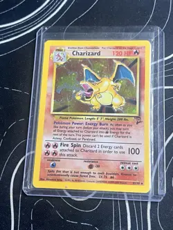 1999 Pokemon Base Set Unlimited Charizard Holo Rare (4/102). - Image 1