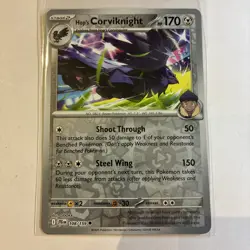Hop’s Corviknight 110/159 Journey Together Pokemon TCG Reverse Holo Mint Rare - Image 1