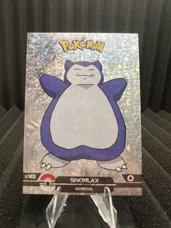 Snorlax #143 - Cracked Ice Holo - Crystal Dark Black 2025 - Pokemon Card - Image 1