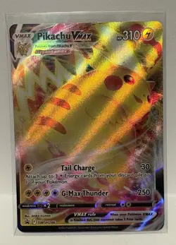 Pikachu V SWSH285 & Pikachu VMAX SWSH286 Holo Promo Lot | Pokemon - Image 2