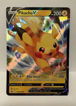 Pikachu V SWSH285 & Pikachu VMAX SWSH286 Holo Promo Lot | Pokemon - Image 4