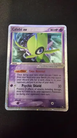 Pokemon Celebi ex 017/017 Pop Series 2 MP - Image 1