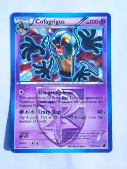 Pokemon TCG Cofagrigus (Team Plasma) (57) Rare Plasma Freeze 57/116 - Image 1