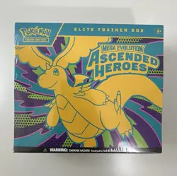 Pokemon Ascended Heroes Pokemon Center ETB NEW SEALED - w/ Tear in Seal (Photos) - Image 1