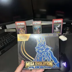 Pokemon TCG Mega Evolution Elite Trainer Box ETB Mega Lucario Factory Sealed - Image 1