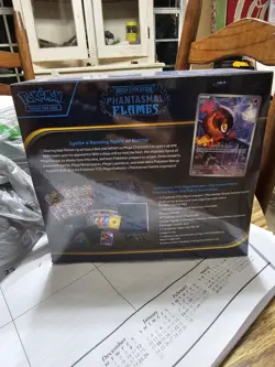 Pokemon TCG Mega Evolution Phantasmal Flames Pokemon Center ETB Sealed - Image 2