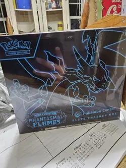 Pokemon TCG Mega Evolution Phantasmal Flames Pokemon Center ETB Sealed - Image 3