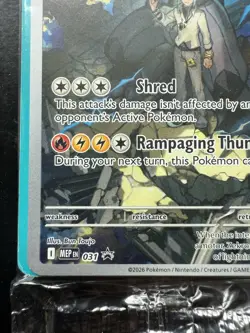 Pokemon N’s Zekrom 031 Ascended Heroes Promo New SEALED - Image 5