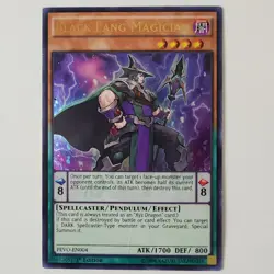 Black Fang Magician - PEVO-EN004 - HP/DMG - Ultra Rare - 1st ed - Yugioh - Image 1
