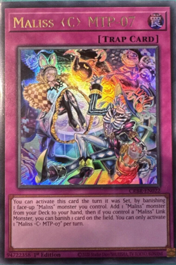 Maliss C MTP-07 - CRBR-EN022 - Ultra Rare YuGiOh TCG Card - Image 1