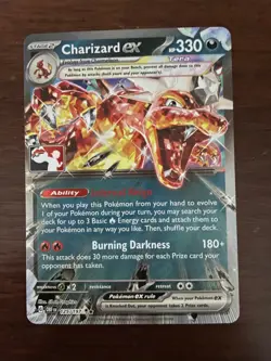 Charizard ex 125/197 Prize Pack Series Cards Holo NM English - Image 2