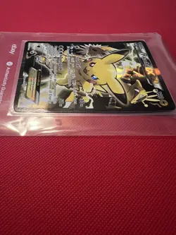 Pokemon TCG Pikachu EX XY124 Black Star Promo Full Art Holo Card - LP+ - Image 5