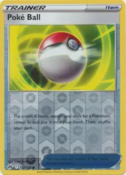 Poke Ball 137/159 Reverse Holo | Crown Zenith | Pokemon Card - Image 1