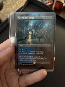 Wizards of the Coast Gloomlake Verge Duskmourn Rare Borderless 331 EN - Image 1