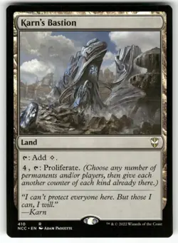 MAGIC: THE GATHERING KARN'S BASTION 410 COMMANDER: STREETS OF NEW CAPENNA NM - Image 1