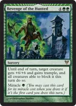FOIL Revenge of the Hunted x1 Avacyn Restored 1x Magic the Gathering MTG - Image 1