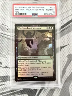 2025 MAGIC THE GATHERING INNISTRAD REMASTERED #0122 THE MEATHOOK MASSACRE FOIL - Image 1
