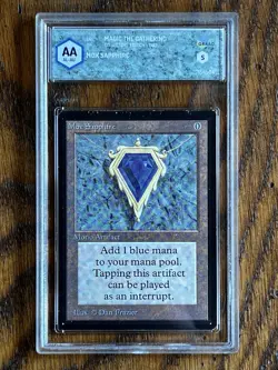 MTG Mox Sapohire CE Collector's Edition near Mint Magic the Gathering Graded AA - Image 1