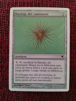 MTG WAYFARER'S BAUBLE (Baratija del caminante) VERY RARE SPANISH Salvat-Hachette - Image 1