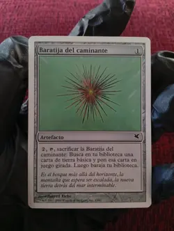 MTG WAYFARER'S BAUBLE (Baratija del caminante) VERY RARE SPANISH Salvat-Hachette - Image 3
