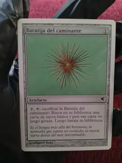 MTG WAYFARER'S BAUBLE (Baratija del caminante) VERY RARE SPANISH Salvat-Hachette - Image 4