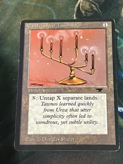 MTG CANDELABRA OF TAWNOS Antiquities Played MTG Magic The Gathering - Image 1