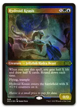 Hydroid Krasis (Foil Etched) #506 (NM) Double Masters 2022 2X2 Magic MTG - Image 1