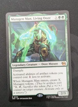 MTG Teenage Mutant Turtles Rare MUTAGEN MAN LIVING OOZE NM - Image 1